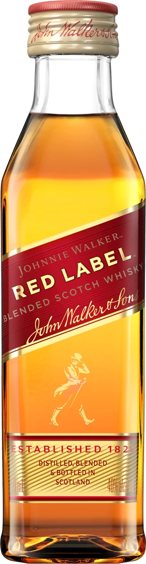 Johnnie Walker Red Label Blended Scotch Whisky (50mL)