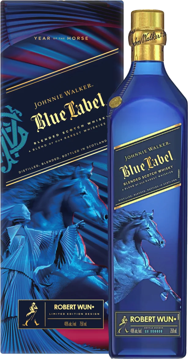 Johnnie Walker Blue Label Year of The Horse 2026 Edition Blended Scotch Whisky