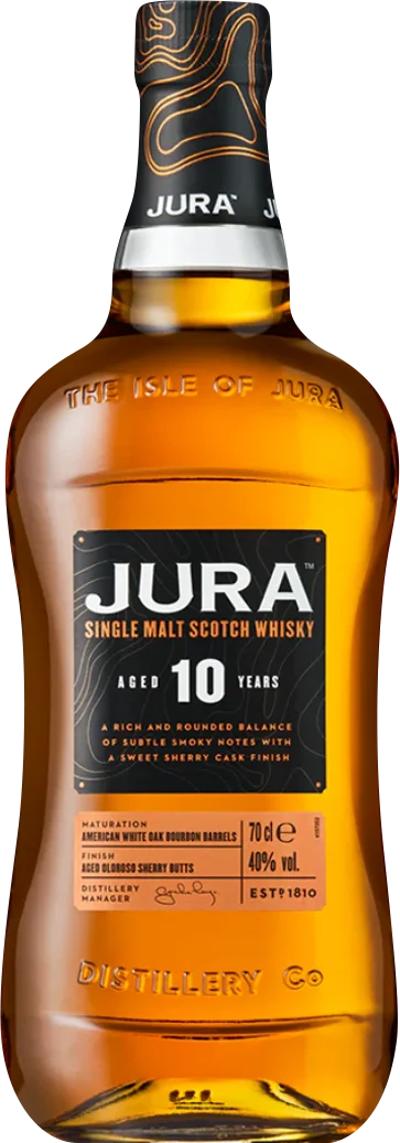 Jura 10 Year Old Single Malt Scotch Whisky