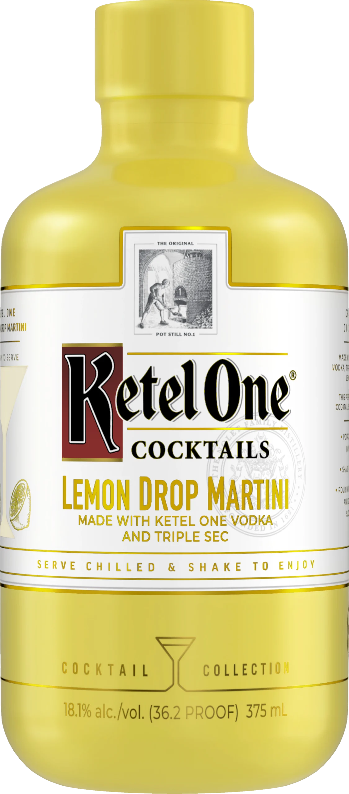 Ketel One Lemondrop Martini Cocktail (375mL)