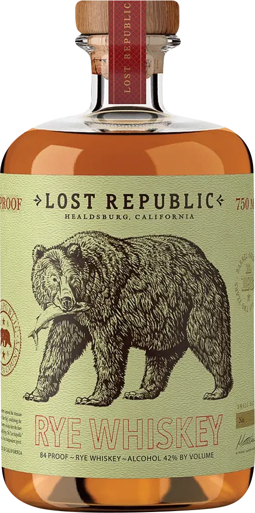 Lost Republic Straight Rye Whiskey