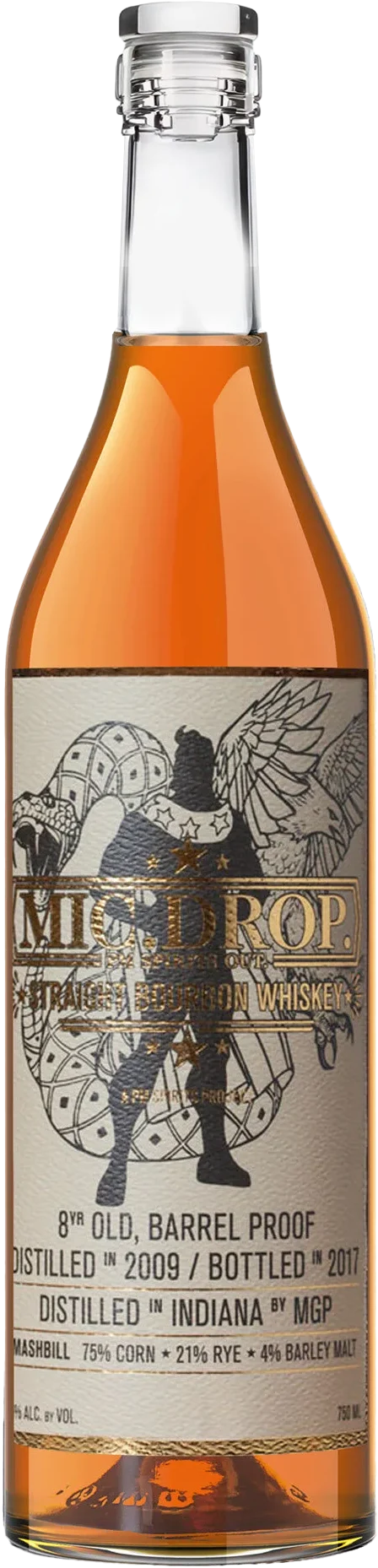 Mic Drop 8 Year Old Straight Bourbon Whiskey