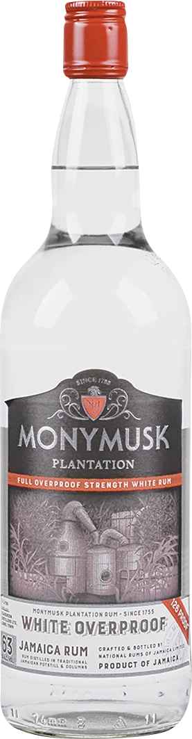 Monymusk Plantation Overproof White Rum