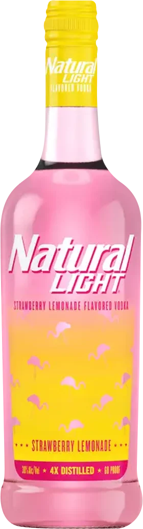 Natural Light Strawberry Lemonade Vodka