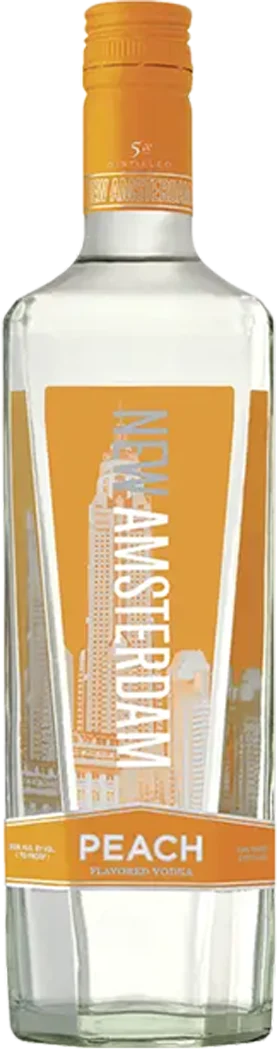New Amsterdam Peach Flavoured Vodka (375mL)