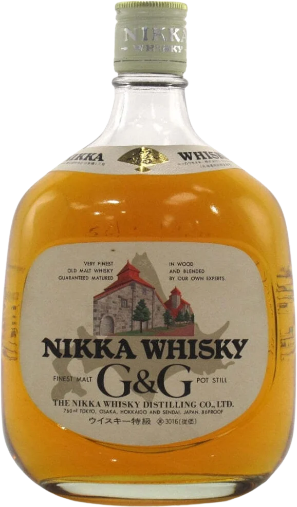 Nikka G&G White Label 1990's Release Blended Japanese Whisky