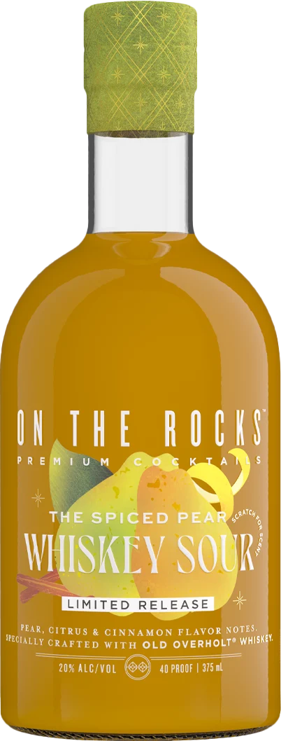 OTR - On The Rocks Premium Cocktails The Spiced Pear Whiskey Sour (375mL)
