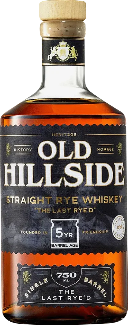 Old Hillside The Last Rye'd Singe Barrel 5 Year Old Straight Rye Whiskey