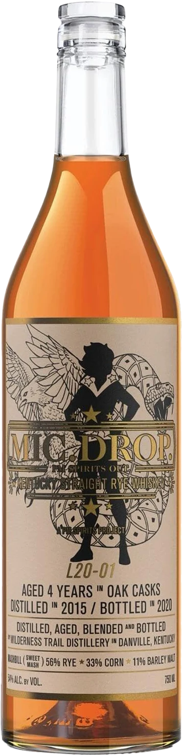 Mic Drop L20-01 4 Year Old Kentucky Straight Rye Whiskey