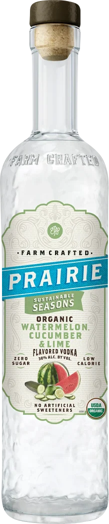 Prairie Sustainable Seasons Watermelon - Cucumber - Lime Organic Flavored Vodka