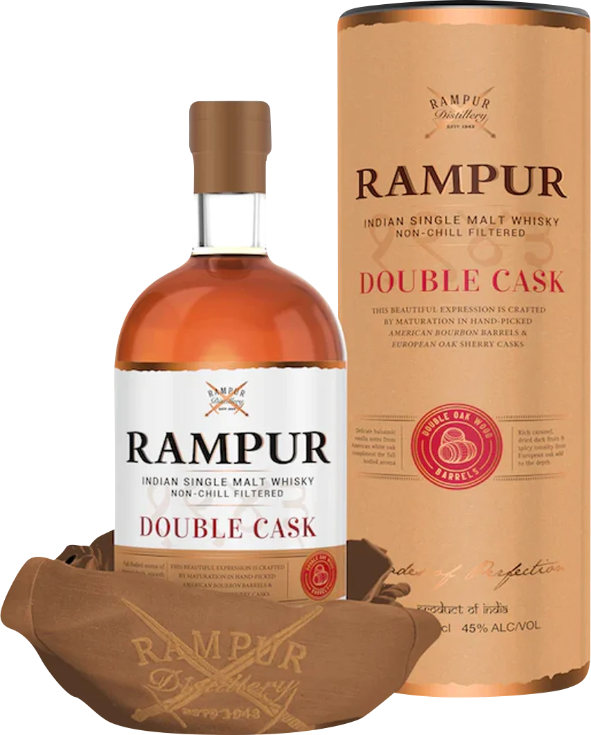 Rampur Double Cask Single Malt Whisky