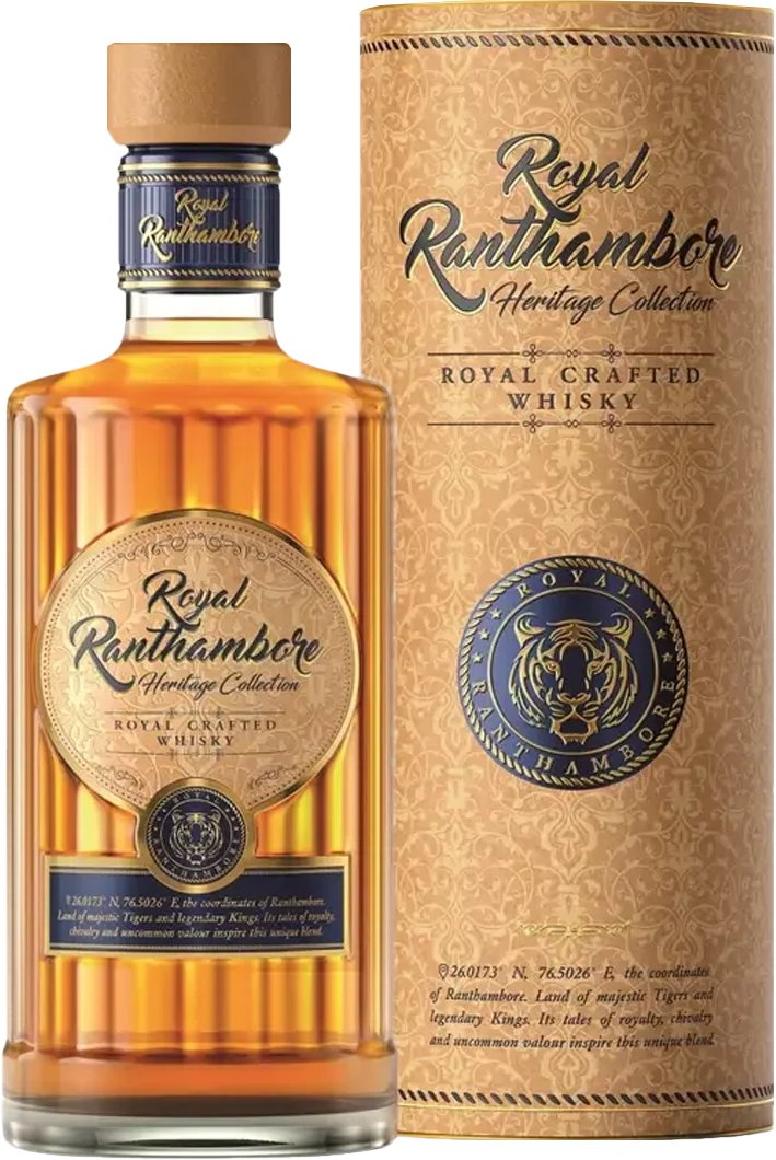 Royal Ranthambore Heritage Collection Indian Craft Whiskey