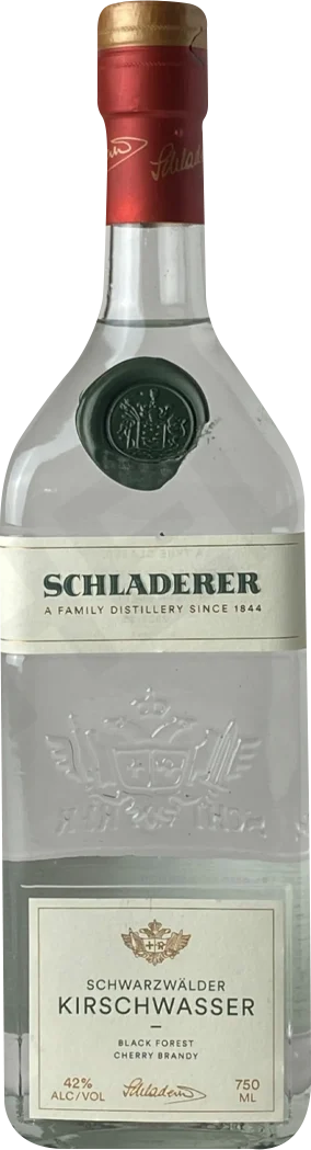 Schladerer Schwarzwalder - Black Forest Kirschwasser - Cherry Eau-de-Vie