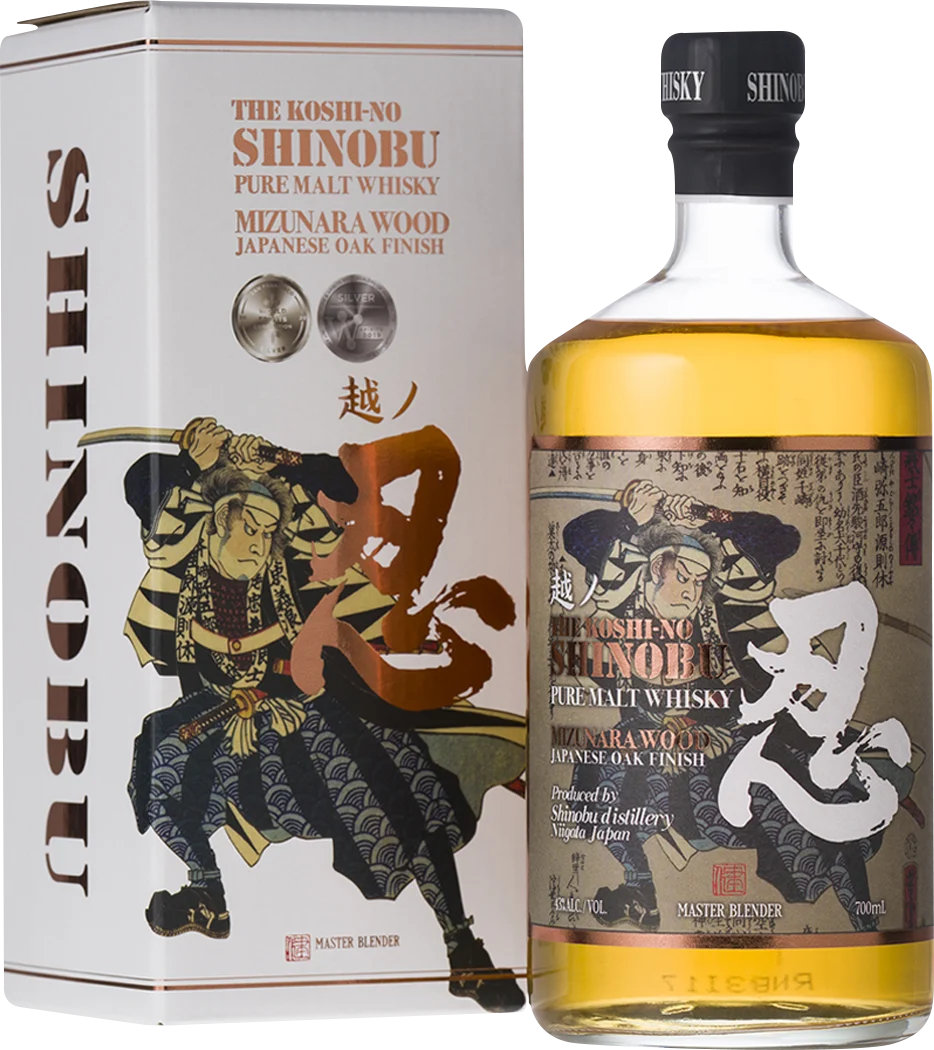 Shinobu Distillery 'The Koshi-No Shinobu' Mizunara Oak Pure Malt Whisky