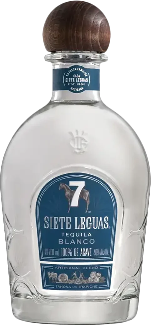 Siete 7 Leguas Tequila Blanco (700mL)