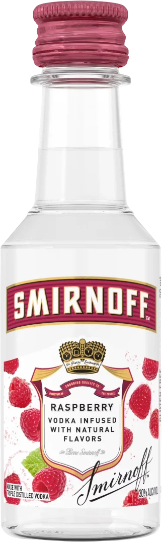 Smirnoff Raspberry Flavored Vodka (50mL)