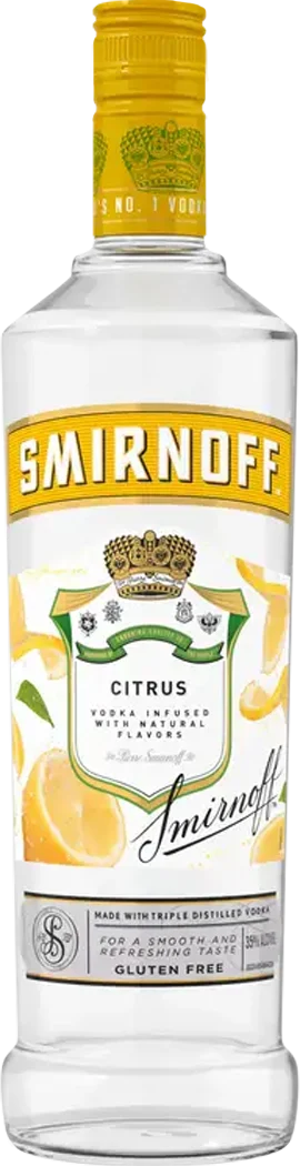 Smirnoff Twist of Citrus Flavored Vodka (1.75L)