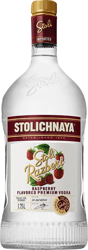 Stolichnaya Razberi Raspberry Vodka (1.75L)