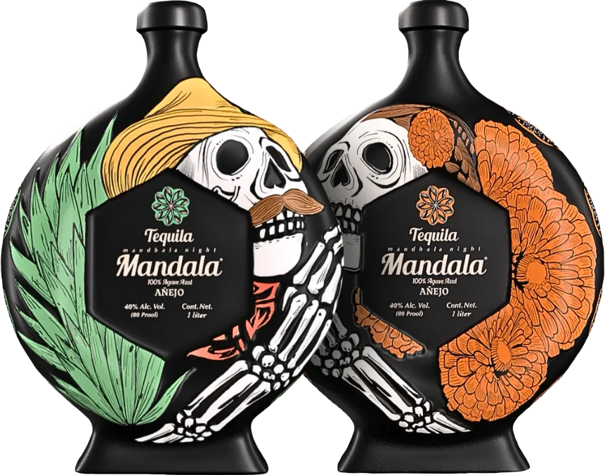 Mandala Dia De Muertos 'Life After Death' 2025 Limited Edition Añejo Tequila Set (2L)