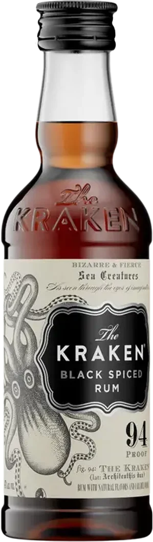 The Kraken Black Spiced Rum (50mL)