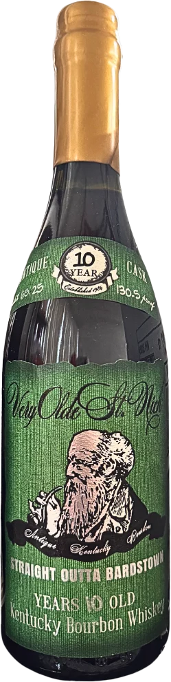 Very Olde St. Nick Straight Outta Bardstown 10 Year Old Single Barrel Bourbon Whiskey