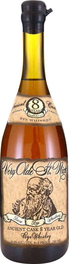 Very Olde St. Nick Ancient Cask 8 Year Old Rye Whiskey