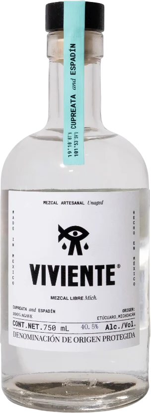 Viviente Cupreata and Espadin Mezcal