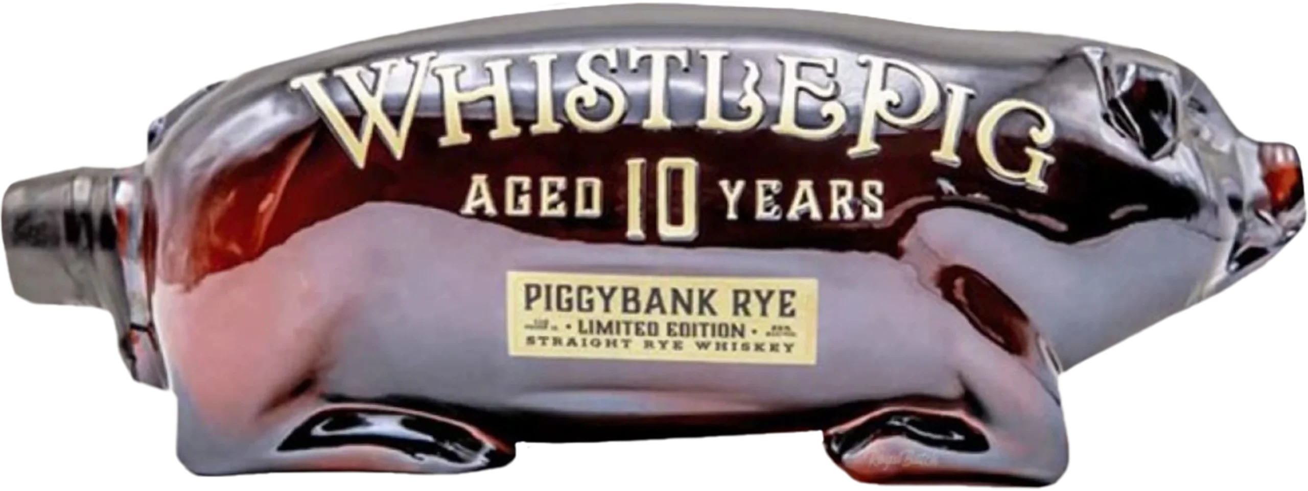 WhistlePig Piggybank 10 Year Old 2024 Limited Edition Straight Rye Whiskey (1L)