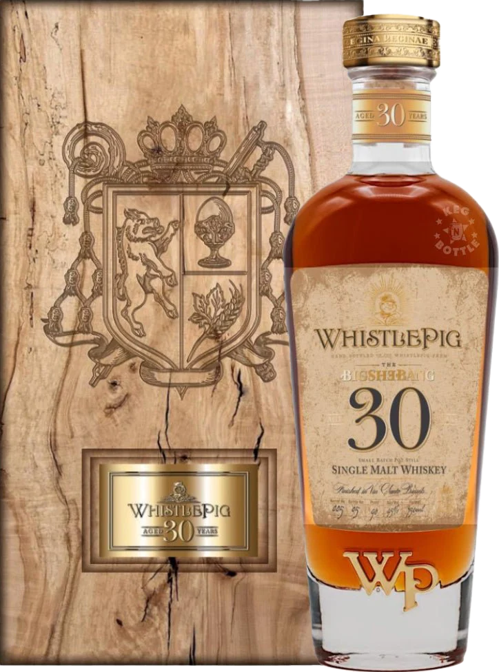 WhistlePig The BigShǝBàng 30 Year Old Single Malt Whiskey