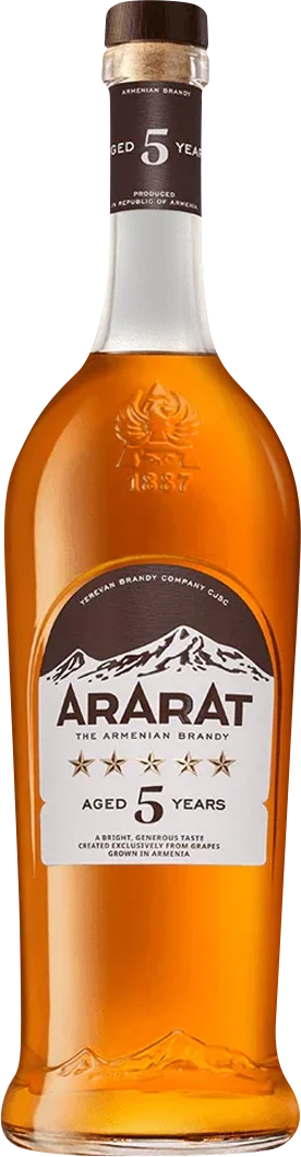 Ararat 5 Stars V.S. 5 Year Old Brandy (700mL)