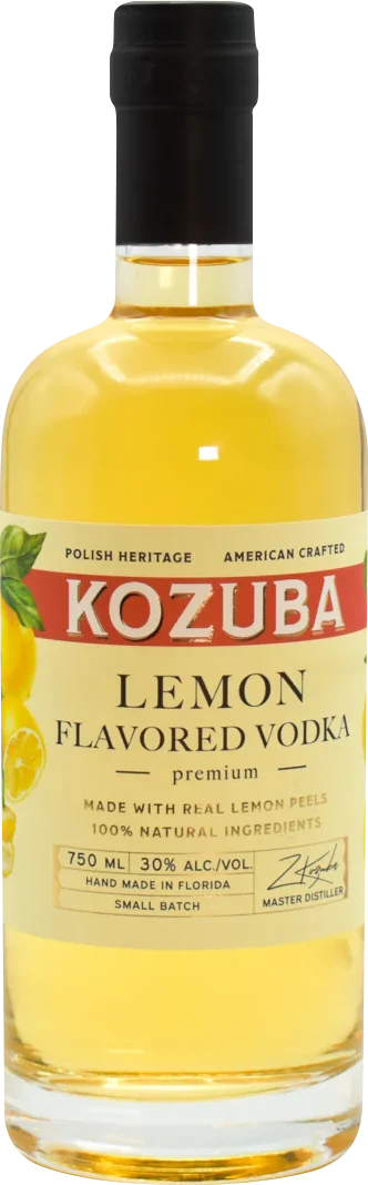 Kozuba Lemon Flavored Vodka