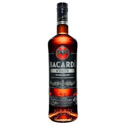 Bacardi Black Rum Puerto Rico 750ml