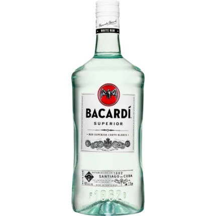 Bacardi Superior Rum Puerto Rico 1.75L