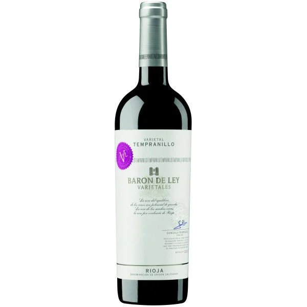 12 Bottle Case Baron de Ley Varietales Tempranillo Rioja 2020 (Spain) w/ Shipping Included