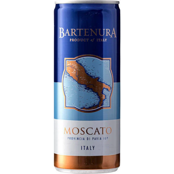 Bartenura Moscato Provincia di Pavie 250ml 4-Pack Can NV (Italy)
