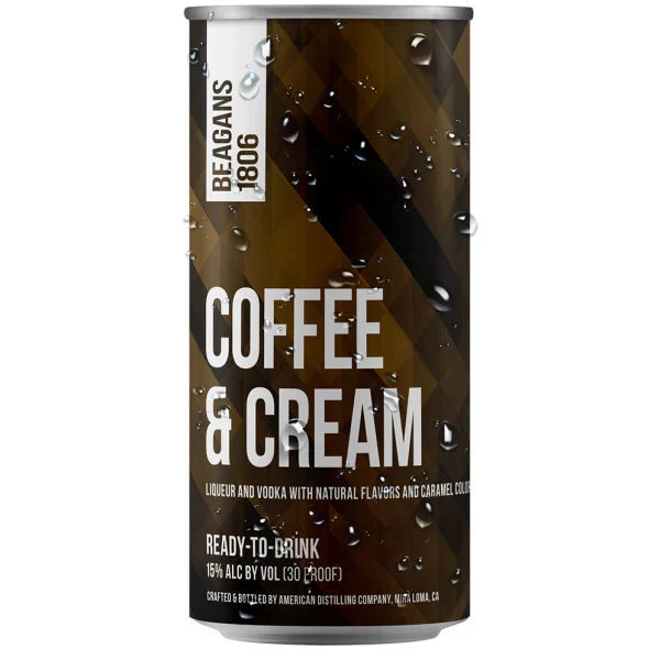 Beagans 1806 Coffee & Cream Ready To Drink Cocktail 200ml 4-Pack