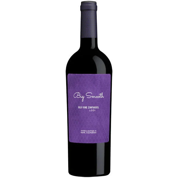 12 Bottle Case Big Smooth Lodi Zinfandel w/ Shipping Included