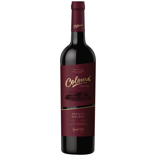 Bodega Colome Estate Malbec 2022 (Argentina) Rated 92JS