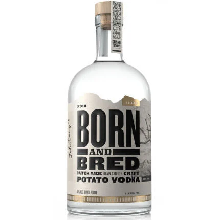 Born and Bred Batch Made Craft Idaho Potato Vodka 750ml