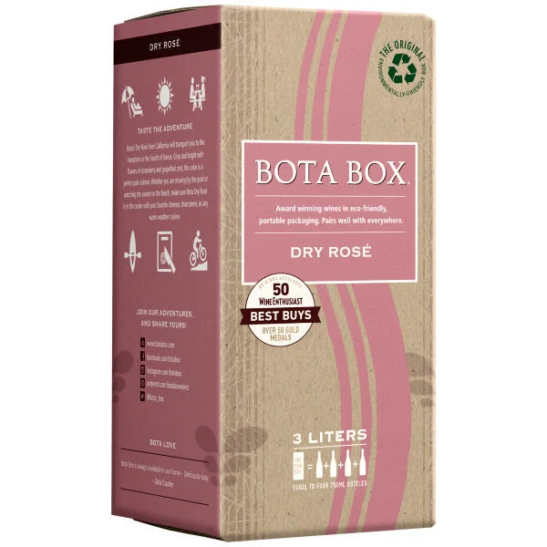 Bota Box Dry Rose 3L