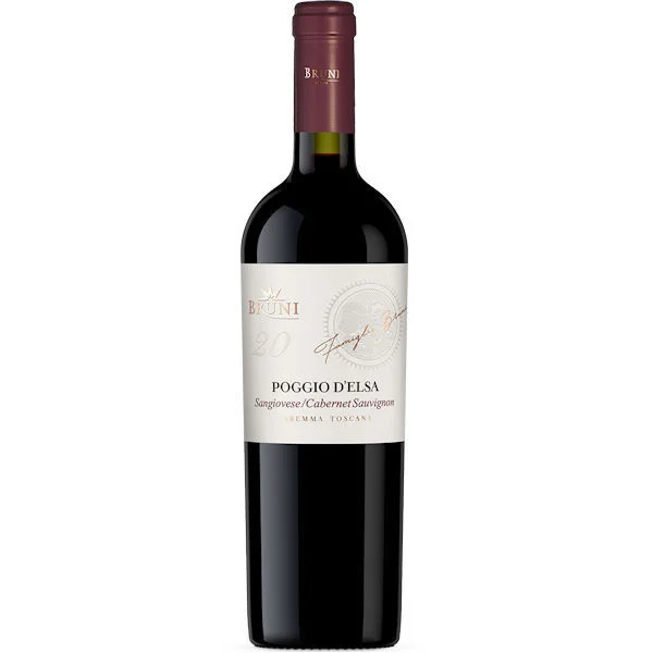 12 Bottle Case Bruni Poggio d'Elsa Maremma Toscana DOC 2023 w/ Shipping Included