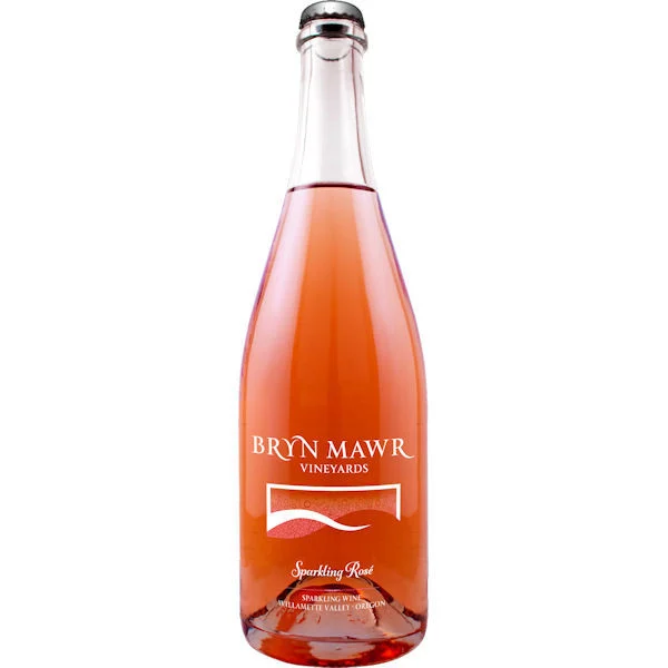 12 Bottle Case Bryn Mawr Willamette Sparkling Rose NV Oregon w/ Shipping Included