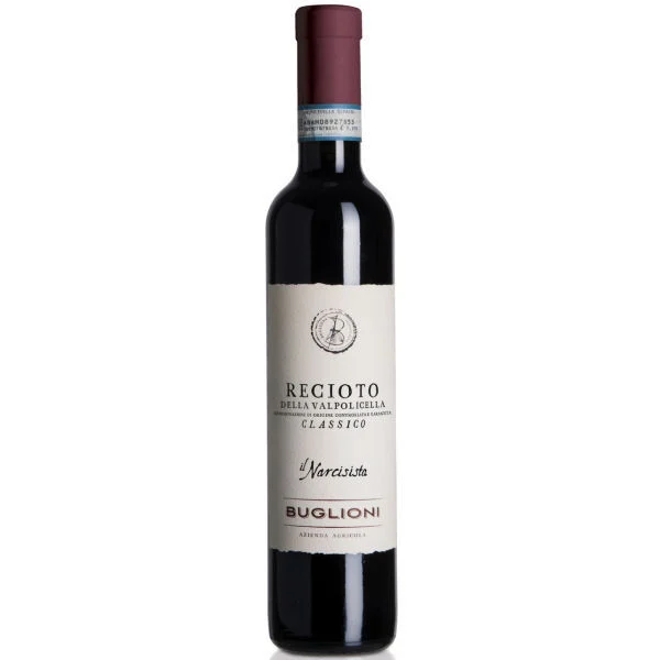 Buglioni Recioto della Valpolicella Classico Il Narcisista DOCG 2016 500ML (Italy) Rated 91WS