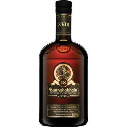 Bunnahabhain 18 Year Old Islay Single Malt Scotch 750ml