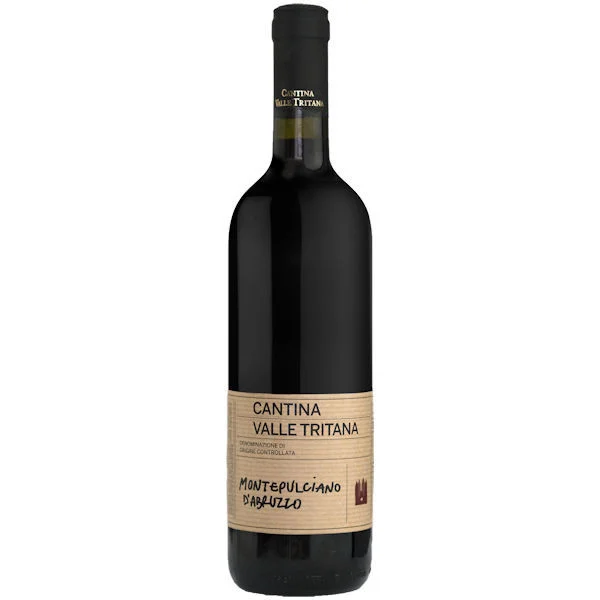 12 Bottle Case Cantina Valle Tritana Montepulciano d'Abruzzo DOC 2022 w/ Shipping Included