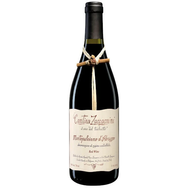 12 Bottle Case Cantina Zaccagnini Montepulciano d'Abruzzo DOC 2023 w/ Shipping Included