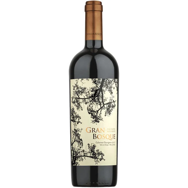 6 Bottle Case Casas Del Bosque Gran Bosque Private Reserve Maipo Valley Cabernet 2019 (Chile) Rated 93VM w/ Shipping Included