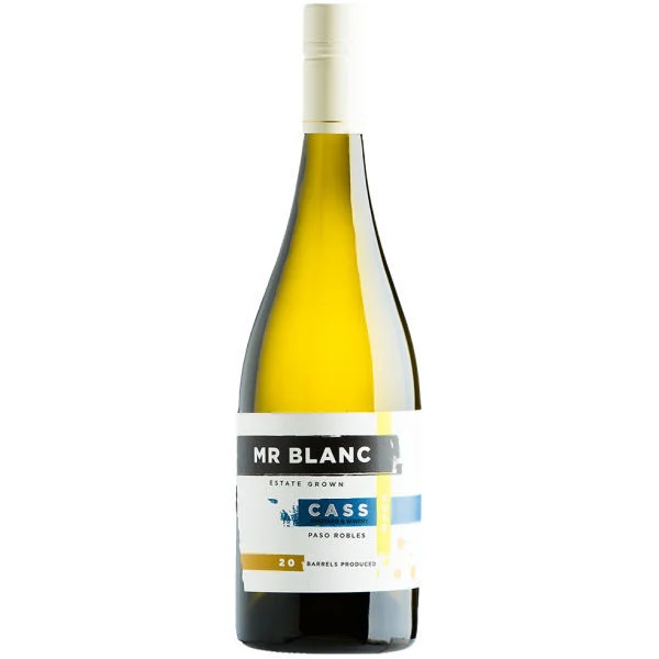 12 Bottle Case Cass Mr. Blanc Paso Robles White Blend 2023 w/ Shipping Included