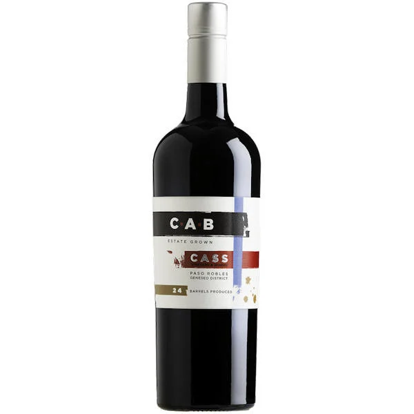 12 Bottle Case Cass C.A.B. Paso Robles Cabernet 2023 w/ Shipping Included