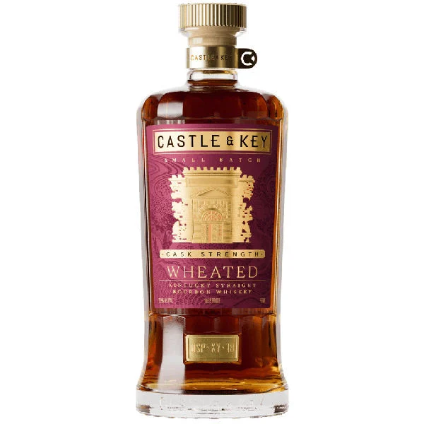 Castle & Key Cask Strength Wheated Kentucky Straight Bourbon Whiskey 750ml